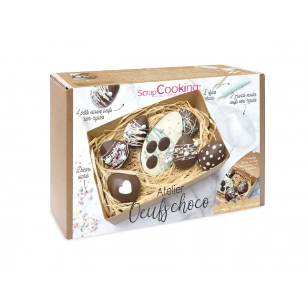 Coffret Atelier Œufs Choco ScrapCooking officiel 1