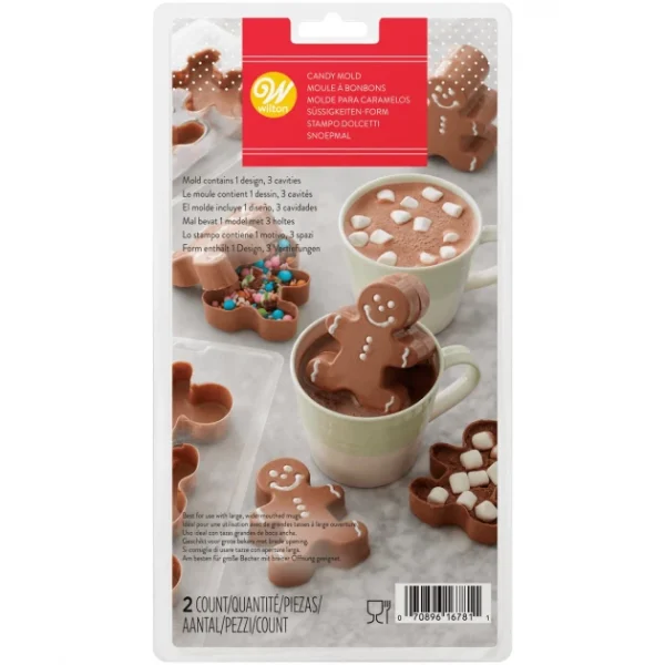 Moule 3D Pain D’Epices Pour Bomb Chocolat Chaud Wilton design à la mode 1