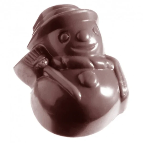 soldes luxe Moule à Chocolat Bonhommes De Neige (x21) Chocolate World 1