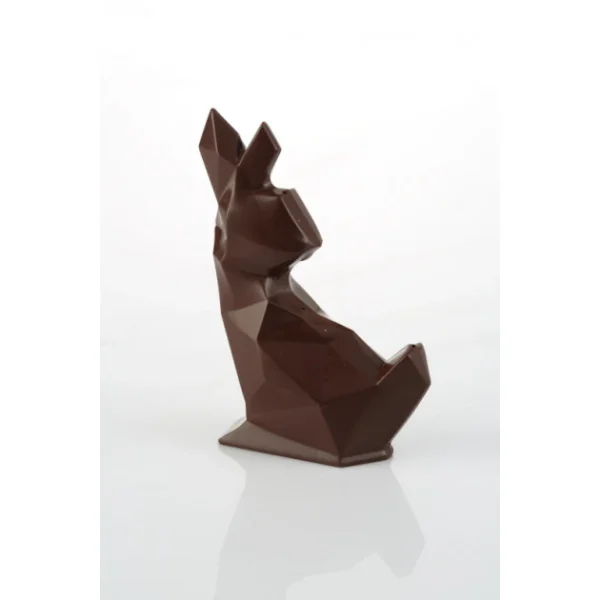 Moule à Chocolat Lapin Origami 11 Cm Barry authentiques 1