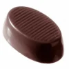 Moule à Chocolat Ovales Striés (x32) Chocolate World Distributeur Officiel 7