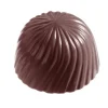 Moule Bonbon Chocolat Rond Strié (x24) Chocolate World pas cher 7