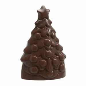 dernières Moule Chocolat Arbre De Noël 9 X 5,9 Cm (x4) Chocolate World 7