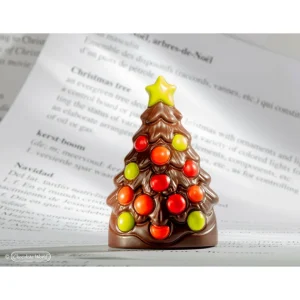 dernières Moule Chocolat Arbre De Noël 9 X 5,9 Cm (x4) Chocolate World 9