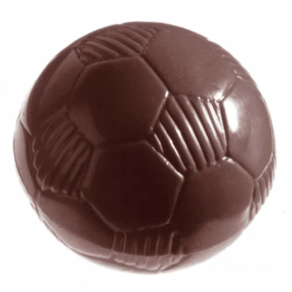 Moule Chocolat Ballon De Foot Ø 2,6 Cm X H 1,3 Cm (x32) Chocolate World vente pas cher en ligne 1