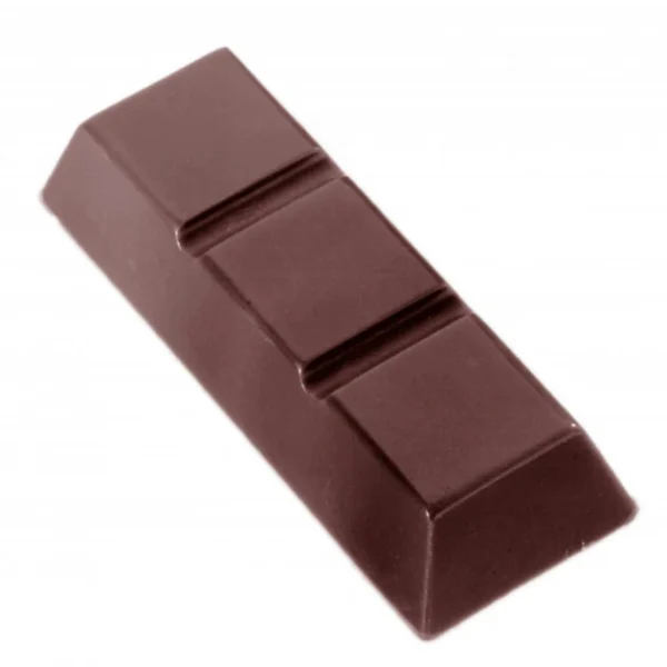 Moule Chocolat Barre 3 Carrés (x15) Chocolate World vente chaude 1