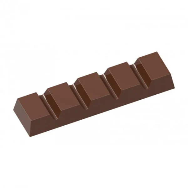 Moule Chocolat Barre 5 Rectangles (x20) Chocolate World solde en ligne 1