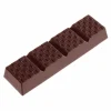 Moule Chocolat Barre à Damier (x6) Chocolate World solde en ligne 11