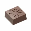 mode Moule Chocolat Bonbon Carré Fleur (x24) Chocolat Form 5