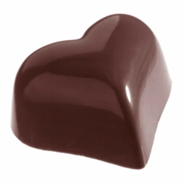 REMISE allant Moule Chocolat Bonbon Coeur 3.1 Cm (x28) Chocolate World 1