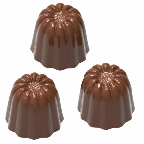 Moule Chocolat Cannelés 21,5 Mm (x21) Chocolate World officiel 1