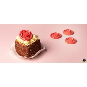 achetez pas cher Moule Chocolat Caraque Rose 4,5 Cm (x10) Chocolat Form 9