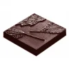 Moule Chocolat Carré Avec Feuille (x10) Chocolate World online boutique 7