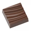 Moule Chocolat Carré Ondulation 28.5 Mm (x21) Chocolat Form pas cher marque 10