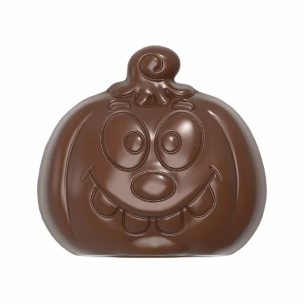 Moule Chocolat Citrouille Halloween 5,6 X 5,2 Cm (x8) Chocolate World authentiques 1