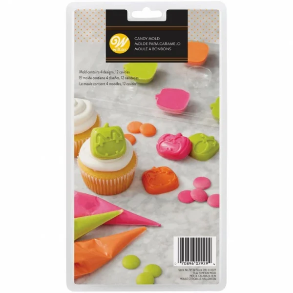 Moule Chocolat Citrouilles (x12) Wilton beauté 1