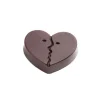 soldes Moule Chocolat Coeur Deux Visages 40×30 Mm (x18) Pop Chocolat 7