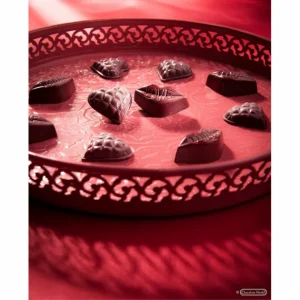 marques pas cher Moule Chocolat Coeur Matelassé 33 Mm (x18) Chocolate World 6