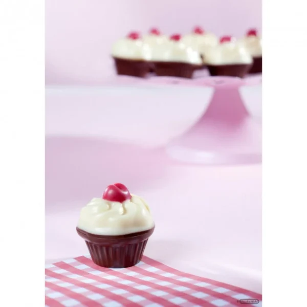 Moule Chocolat Cupcake (x18) Chocolate World vente en ligne 3