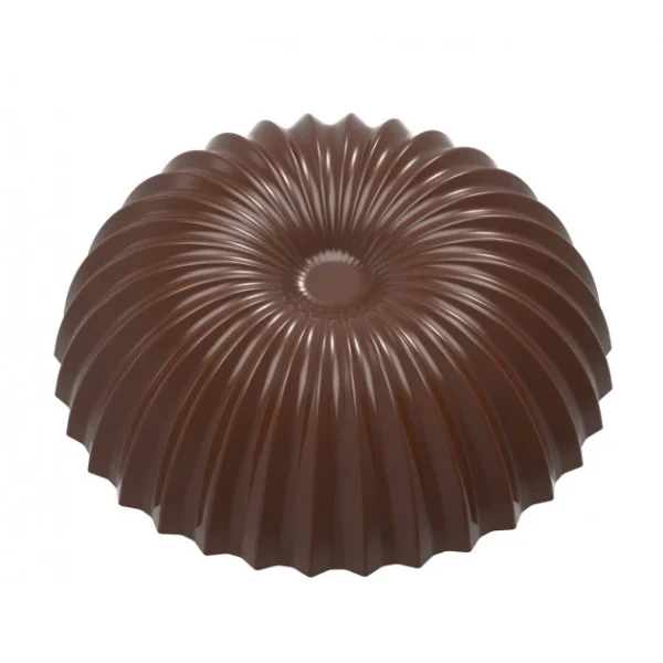 Moule Chocolat Demi Sphère Plissée Evasée 46,5 Mm (x10) Chocolate World se précipiter pour acheter 1