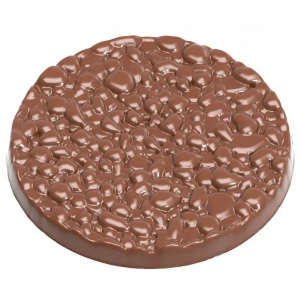 authentiques Moule Chocolat Disque Riz Soufflé Ø 99,13 Mm (x2) Chocolate World 1