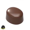 pas cher en vente Moule Chocolat Dôme Ovale 3 X 2,5 Cm (x24) Chocolat Form 8