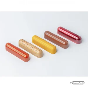 Moule Chocolat Eclair Snack Bar 7,8 X 1,9 Cm (x12) Chocolate World grossiste 8