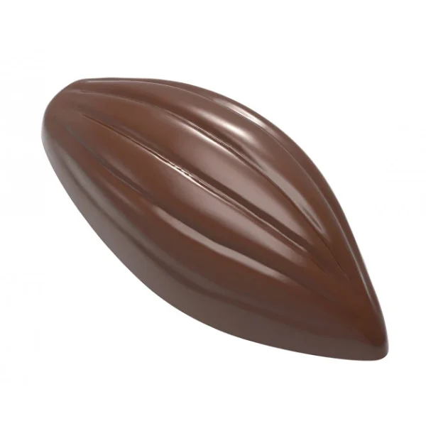 magasin Moule Chocolat Fève De Cacao 6 Lignes 4,8 X 2,1 Cm (x21) Chocolate World 1