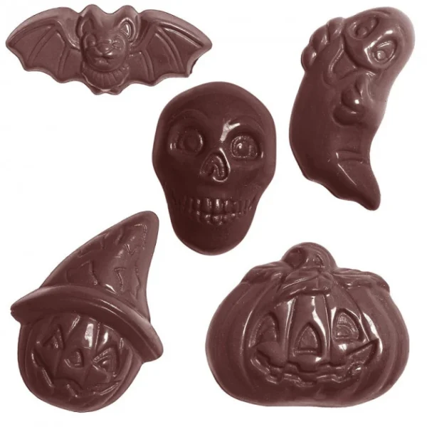 excellent qulity Moule Chocolat Friture Halloween (x30) Chocolate World 1