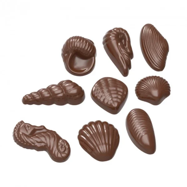 Protections acheteurs Moule Chocolat Fruits De Mer (x22) Chocolate World 1