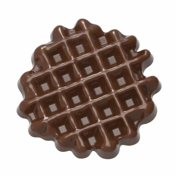 haute qualité Moule Chocolat Gaufre (x10) Chocolate World 1