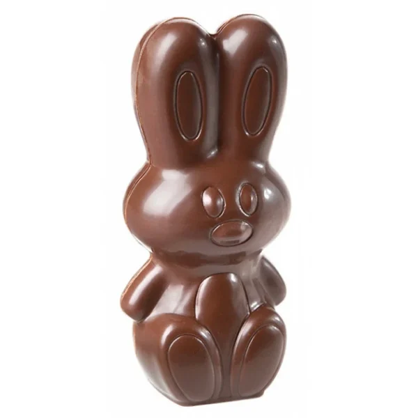 Moule Chocolat Lapin Assis 9,9 Cm (x4) Chocolate World grande qualité 1