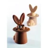 officiel Moule Chocolat Lapin Magique 12 X 10 Cm X H 17 Cm (x2) Pavoni 7