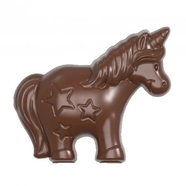 ﻿soldes Moule Chocolat Licorne 45 Mm (x12) Chocolate World 1