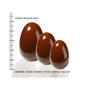 Moule Chocolat Oeuf Géant 90 Cm (x1) Chocolate World de garantie authentique 6