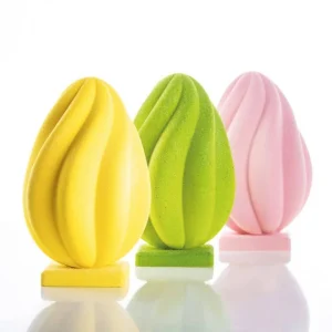 grande surprise Moule Chocolat Œuf Helical Ø 14 X H 21,8 Cm (x2) Pavoni 9