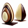 soldes de Noël Moule Chocolat Oeuf Level Ø 13 X H 20 Cm (x2) Pavoni 5