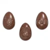 Moule Chocolat Oeuf Motifs Pâques 3,3 Cm (x24) Chocolate World magasin solde 13