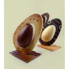 Moule Chocolat Oeuf Penché 13 X 9 Cm X H 20 Cm (x2) Pavoni jusqu'à 5