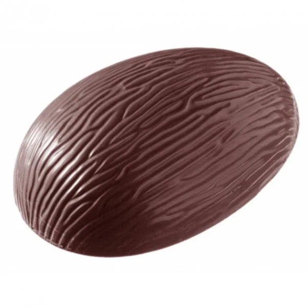 Moule Chocolat Oeuf Rayé 87 Mm (x6) Chocolate World dernières 1