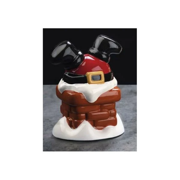 à prix réduits Moule Chocolat Père Noël Cheminée Ø 12,5 Cm X H 17 Cm (x2) Pavoni 1