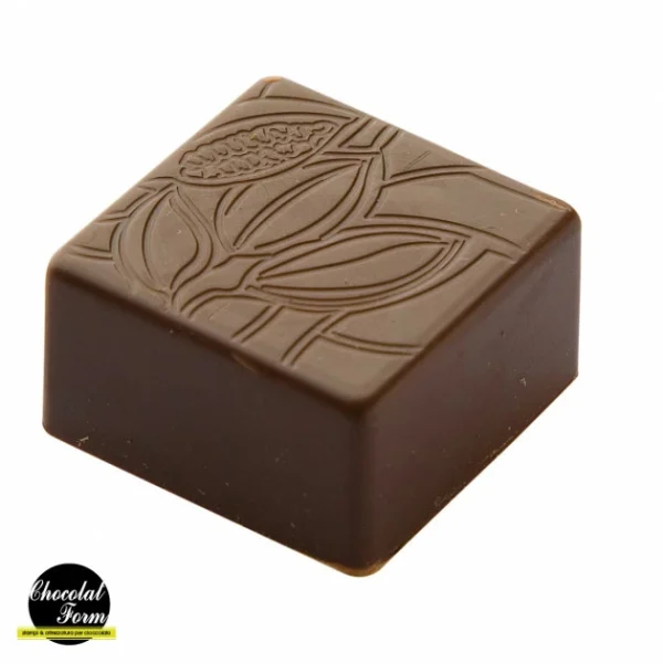 De Qualité Moule Chocolat Praline Carrée Fève 2,5 Cm (x24) Chocolat Form 1