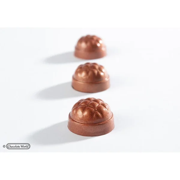 Moule Chocolat Praline Chesterfield 3 Cm (x21) Chocolate World garantis authentique 5