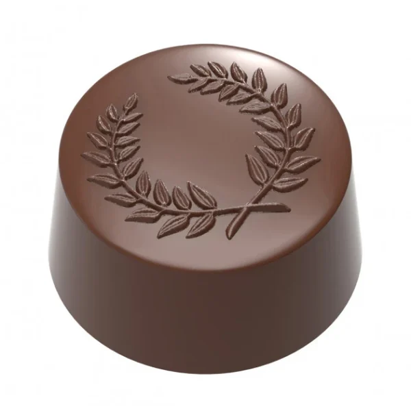 magasin Moule Chocolat Praline Ronde Laurier 31 Mm (x21) Chocolate World 1