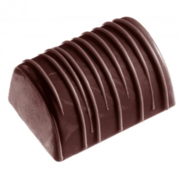 Moule Chocolat Rectangle Strié (x32) Chocolate World magasin en ligne 1