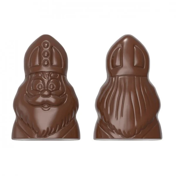 Moule Chocolat Saint Nicolas 9,1 X 5,9 Cm (x4) Chocolate World grande marque pas cher 4