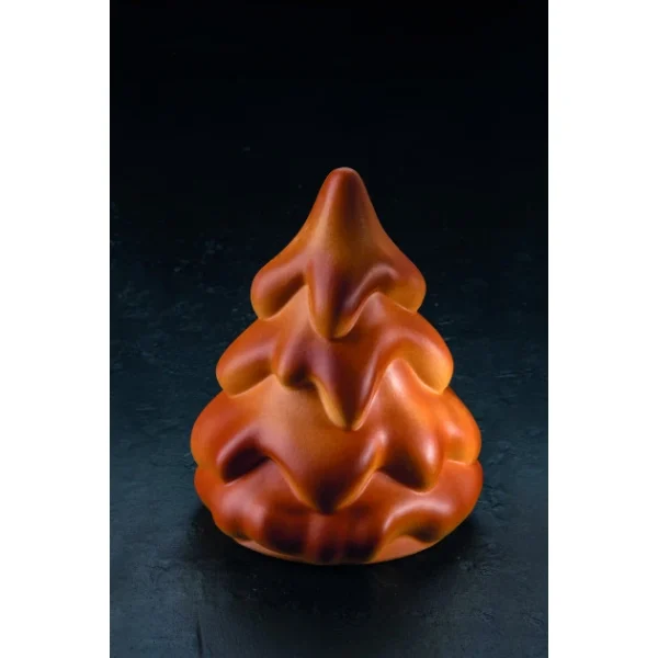 dernières Moule Chocolat Sapin De Noël Ø 14,5 X H 18,5 Cm (x2) Pavoni 1