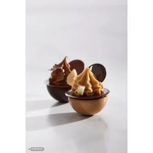 Moule Chocolat Sphère Aplatie 3 Cm (x24) Chocolate World magasin pour 7