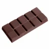 Moule Chocolat Tablette 10 Carrés Striés (x5) Chocolate World magasin pas cher 13