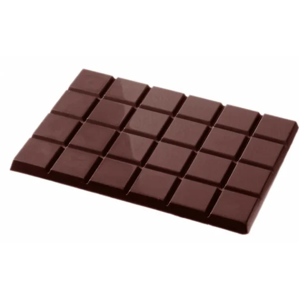 Moule Chocolat Tablette 24 Carrés (x2) Chocolate World magasin paris 1